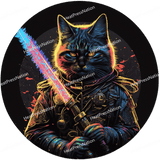 Front Cat Fighter Design - HeatPressNation