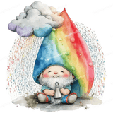 Raining Gnome Design - HeatPressNation