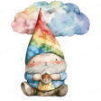 Gnome Rainbow Design - HeatPressNation