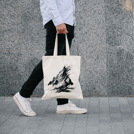 Monochrome Mountain Design - HeatPressNation