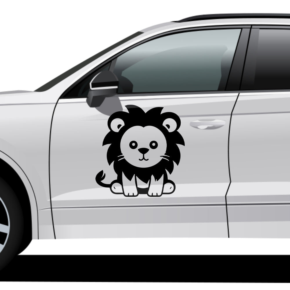 Cute Lion Vector - HeatPressNation