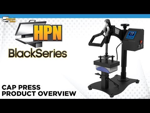 HPN Black Series Cap Hat Heat Press