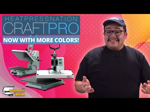 HPN CraftPro 13" x 9" Clamshell Heat Press : Mint