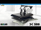 Uninet IColor 340 Apparel Plus White Toner DTF Printer with GeoKnight DK20S Heat Press