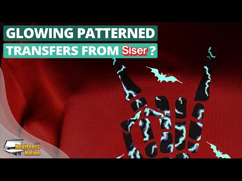 Siser EasyPatterns Plus Glow Heat Transfer Vinyl 12" - By the Yard