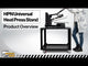 HPN Universal Heat Press Stand with Wheels