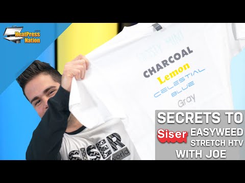 Siser EASYWEED STRETCH Heat Transfer Vinyl - 15" x 1 Foot