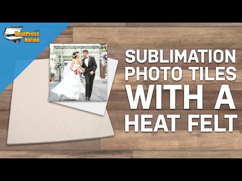 HPN SubliCraft 6" x 8" White Gloss Sublimation Ceramic Tile - 36 per Case