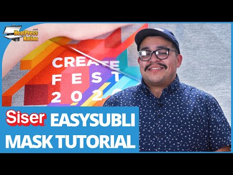 Siser EASYSUBLI Mask - 11" x 16.5" - 5 Sheets