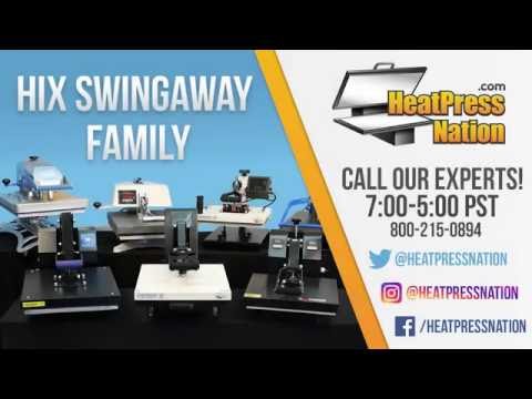 HIX SwingMan-20E 16" x 20" Swing Away High Pressure Heat Press