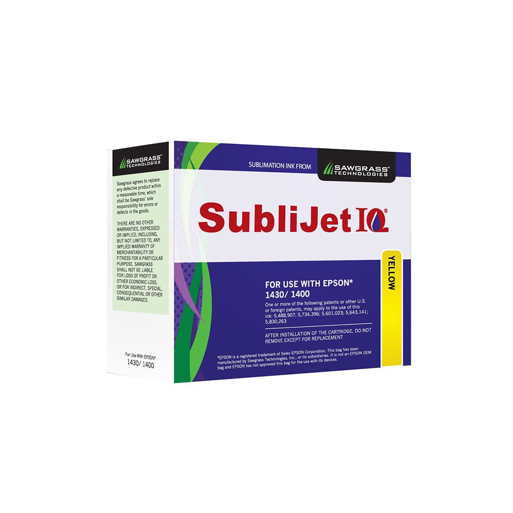 Sawgrass SubliJet IQ 1400/1430 Cartridges - HeatPressNation