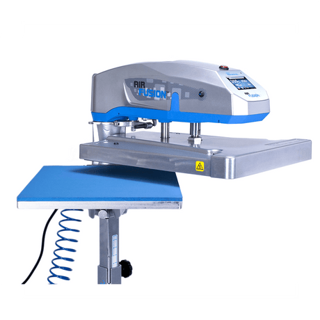 Stahls' Hotronix Air Fusion IQ 16" x 20" Heat Press with Floor Stand - HeatPressNation