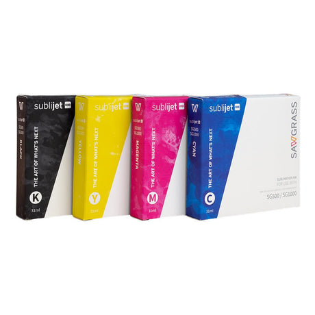 Sawgrass SubliJet - UHD SG500/SG1000 Individual Sublimation Ink Cartridges - HeatPressNation
