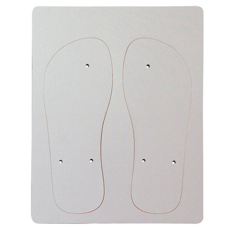 HPN SubliCraft Sublimation Rubber Flip - flop Sandals - 20 per Case - HeatPressNation