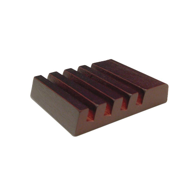 Unisub Slotted Mahogany Coaster Holder for Sublimation Coasters - HeatPressNation