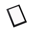 Unisub 6" x 8" Black Sublimation MDF Plaque with Ogee Edge - HeatPressNation