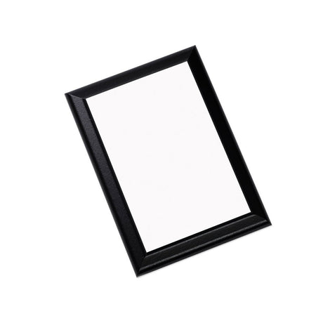 Unisub 6" x 8" Black Sublimation MDF Plaque with Ogee Edge - HeatPressNation